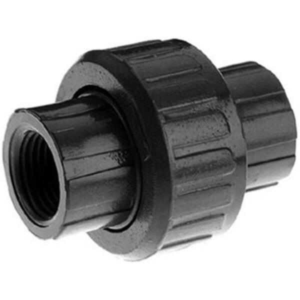 Homewerks 512-44-112-112B 1.50 in. PVC Threaded Union - Gray 410340